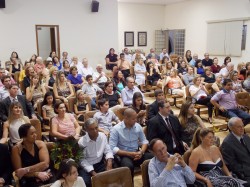 Plenário lotado em Sessão Solene