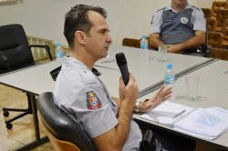 Capitão D'Arbo em reunião da CESP.