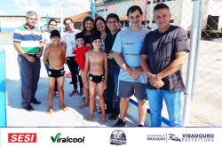 INAUGURAÇÃO DA PISCINA DO NÚCLEO JOSÉ RODRIGUES BENTO