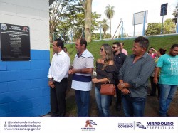 Vereadores Participam de inauguração simbólica do Sistema de Abastecimento e do Reservatório de água (Lago Municipal)