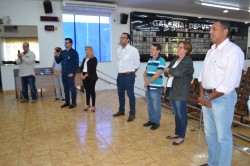 Bispo Diocesano em visita à Câmara Municipal.